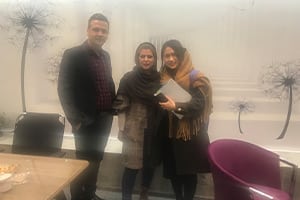 دیدار با شریک تجاری پویا ویژن در تهران